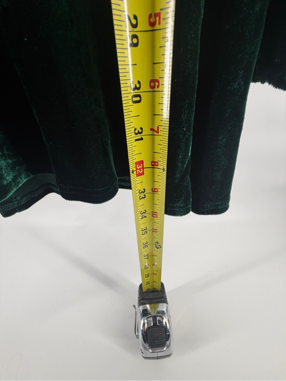 Velvet Green Dress Size Large from Red Dress Boutique - Picture 8 of 10